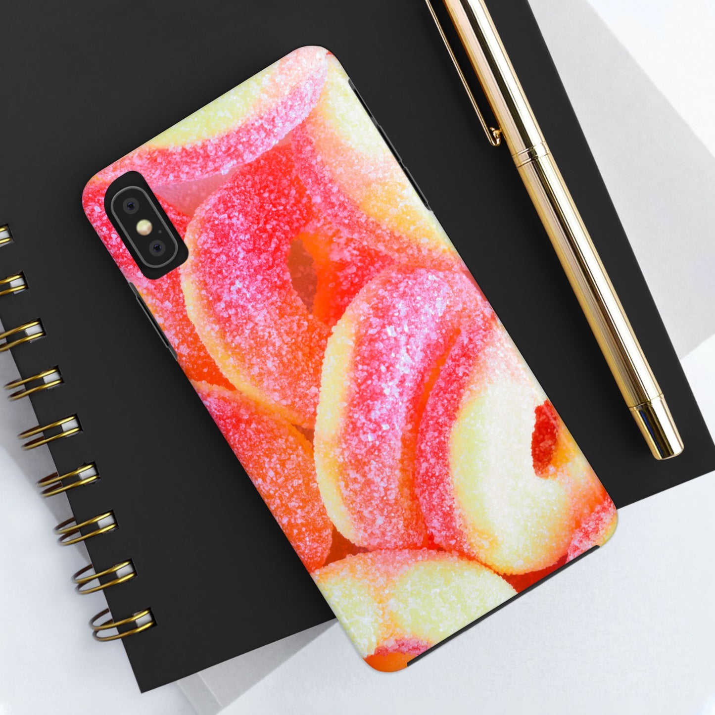 Sour Peach Ringz Phone Case