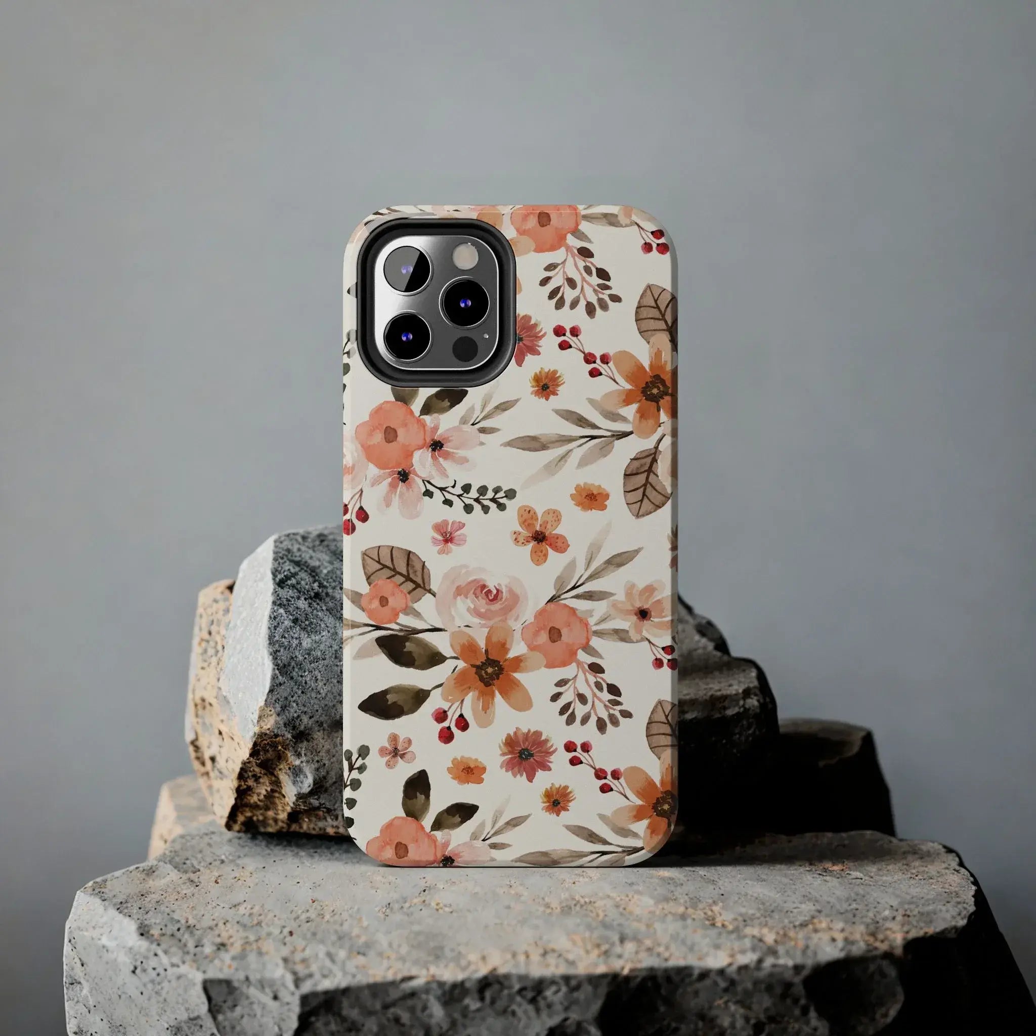 Timeless Vintage Florals Phone Case (Apple & Android) - Pink Sweetheart