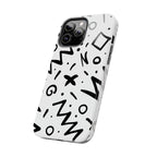 Abstract Memphis Pattern Phone Case (Apple & Android)