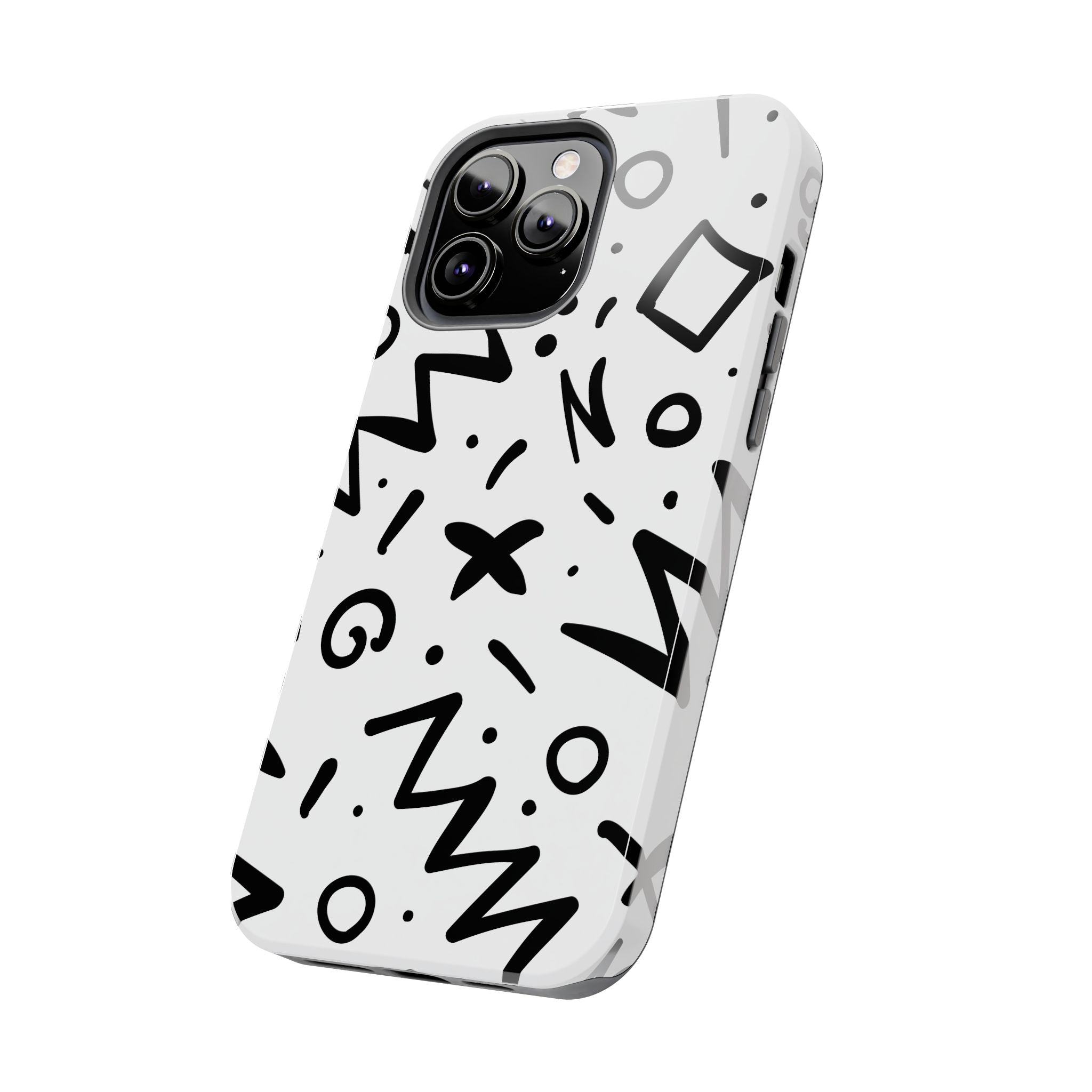 Abstract Memphis Pattern Phone Case (Apple & Android)