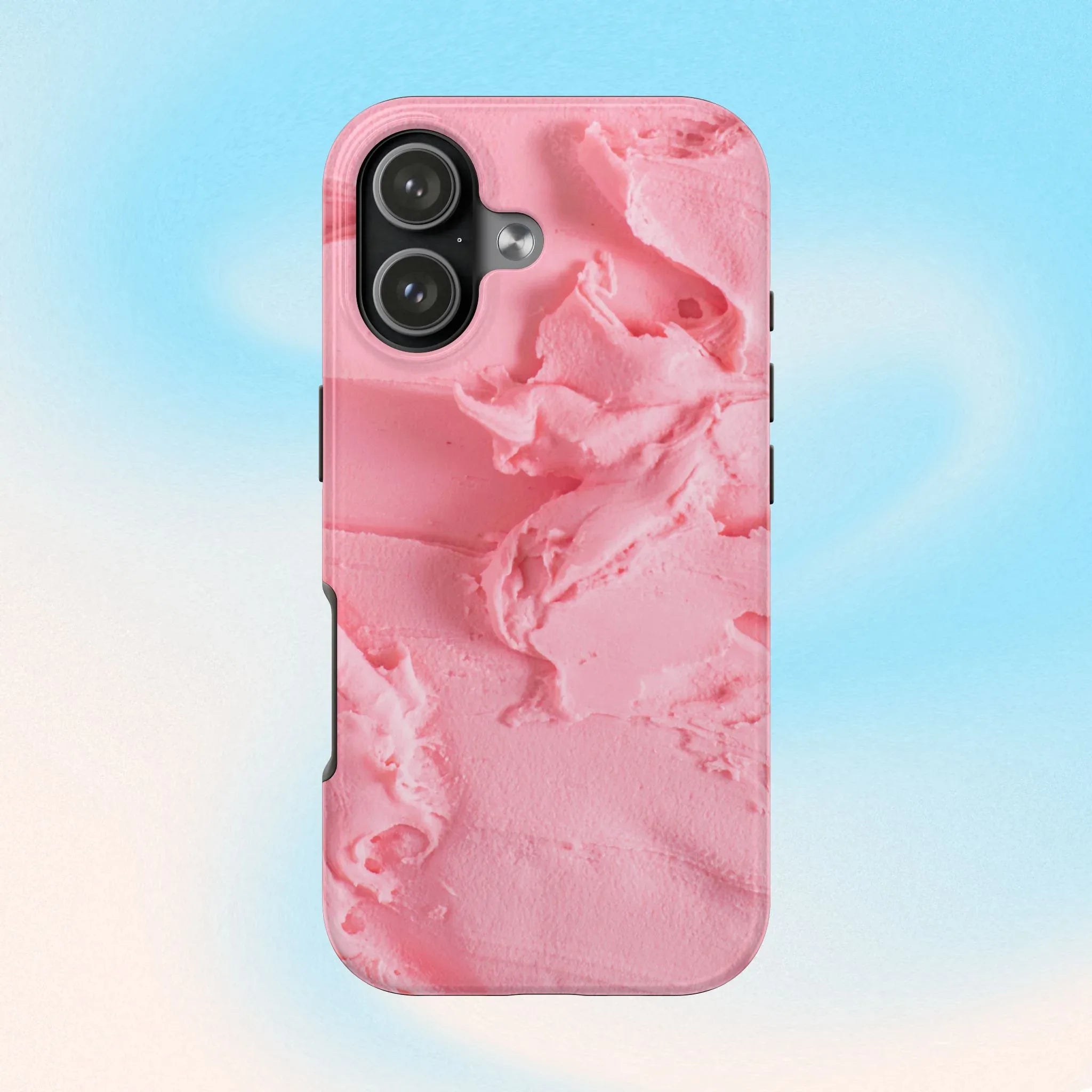 Yummy Pink Frosting Phone Case (Apple & Android) - Pink Sweetheart