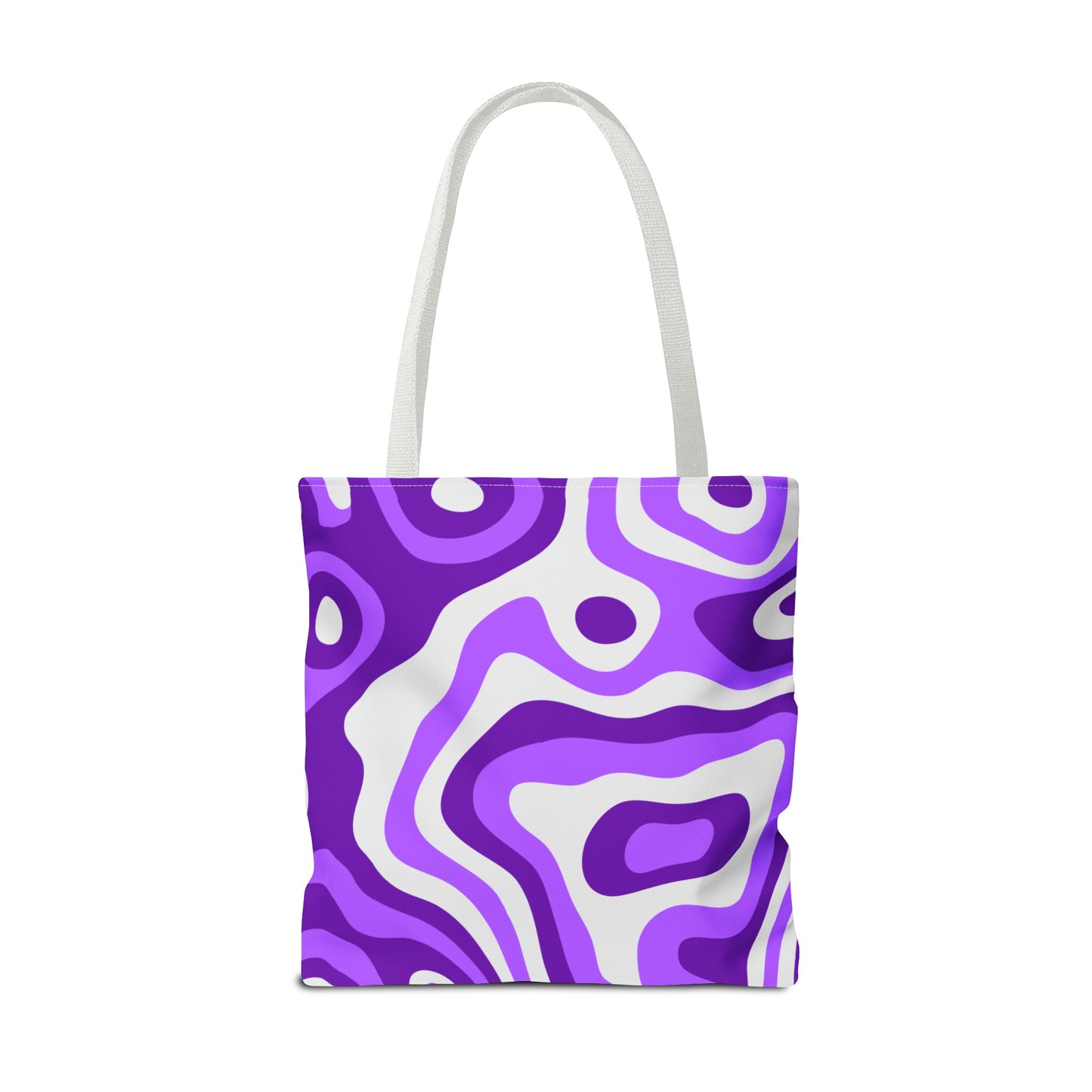 Groovy Purple Lava Tote Bag