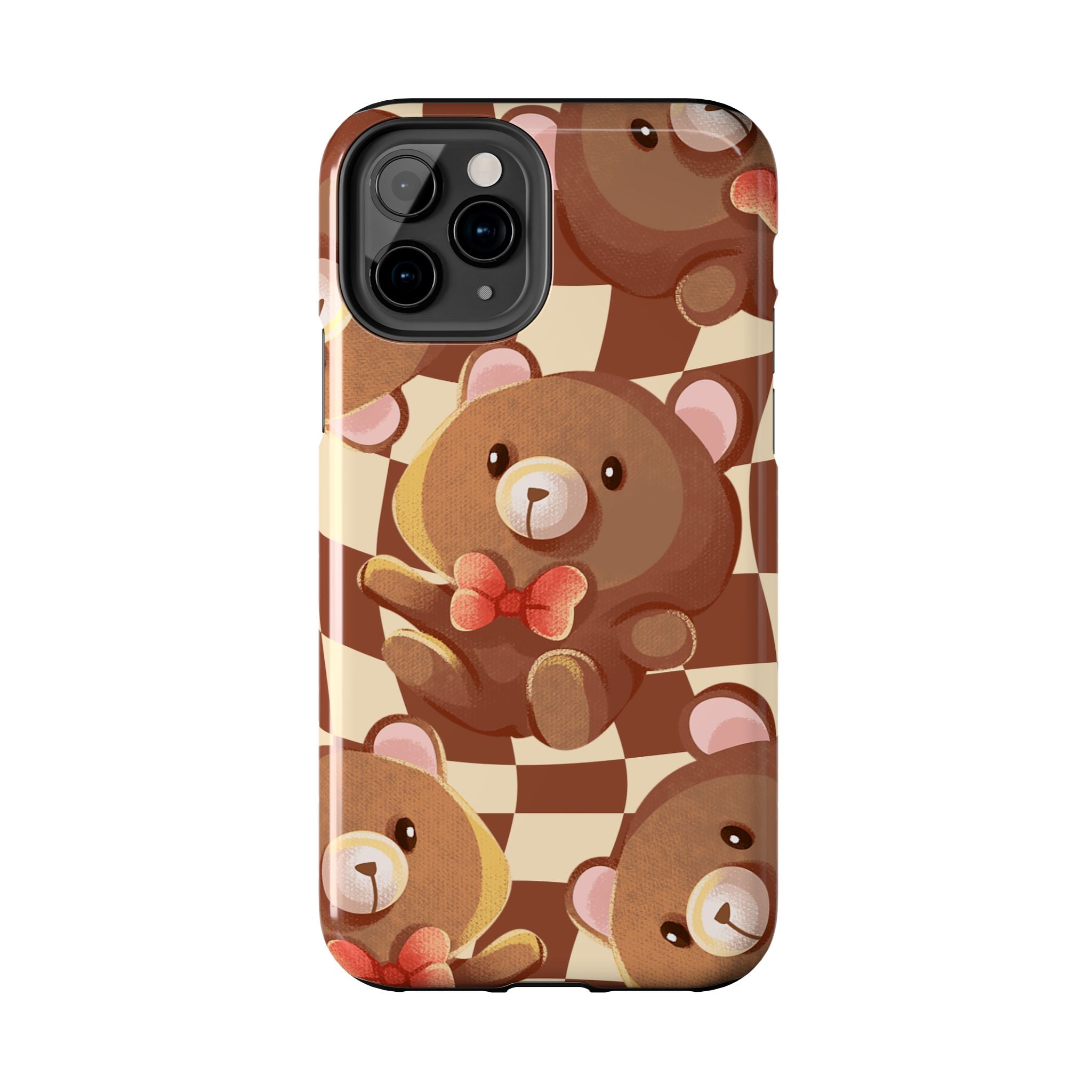 Retro Brown Bear Phone Case (Apple & Android)