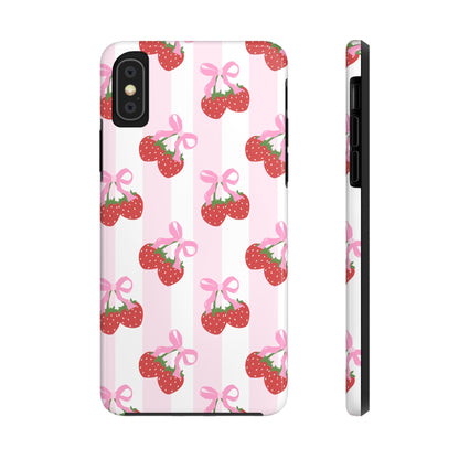 Strawberry Cherries Phone Case