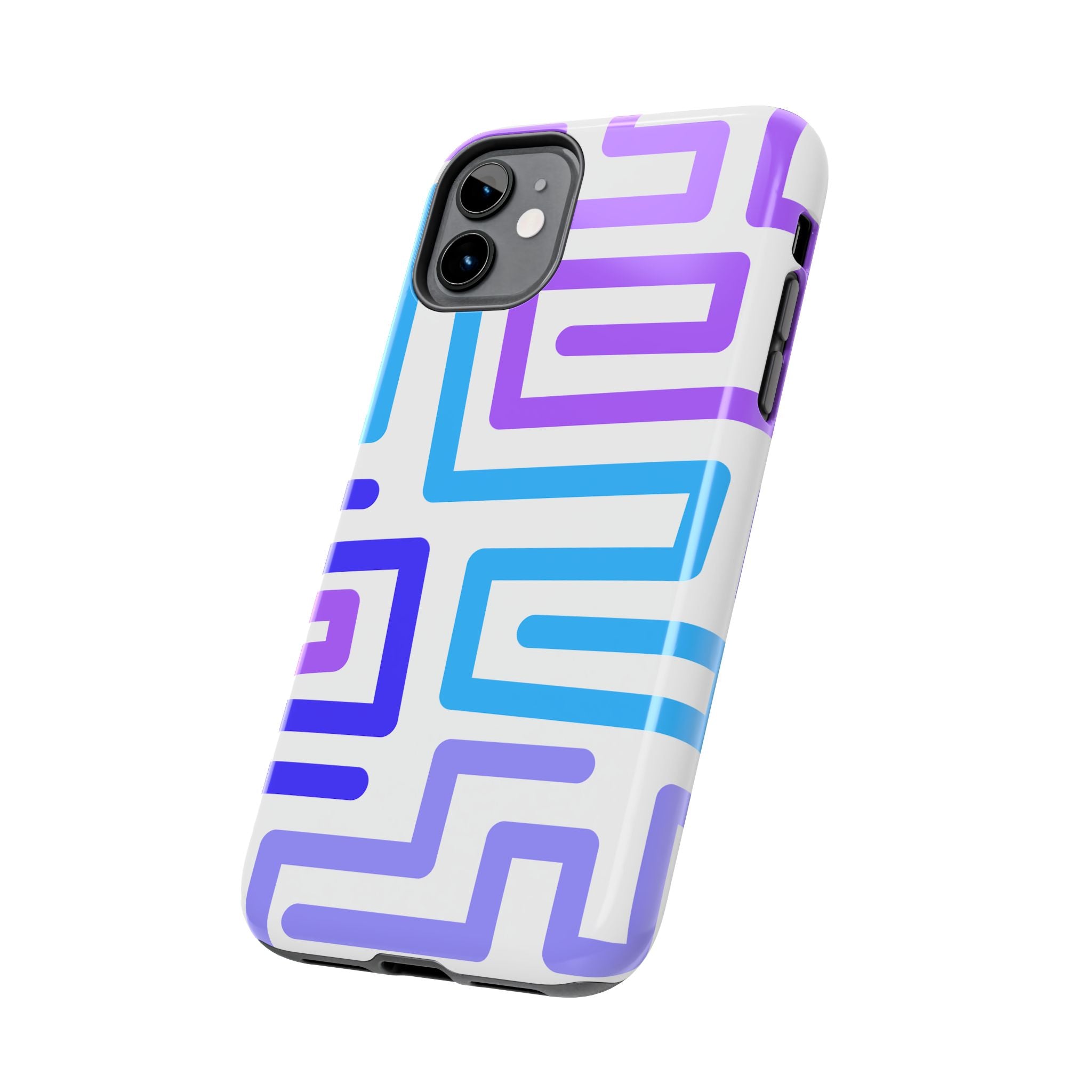 Abstract Neon Maze Phone Case (Apple & Android)