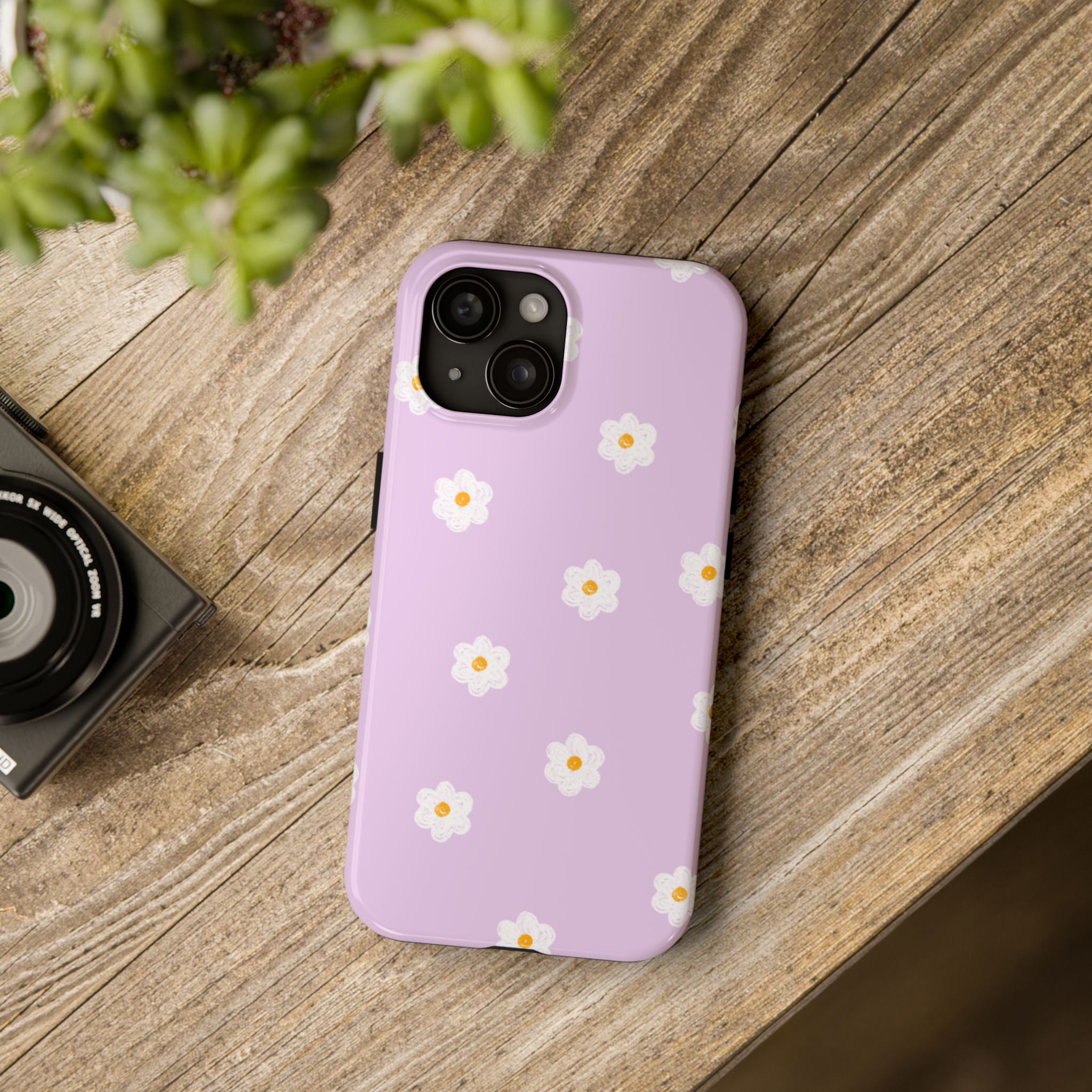 Purple and Mini Flowers Phone Case (Apple & Android)