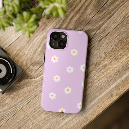 Purple and Mini Flowers Phone Case