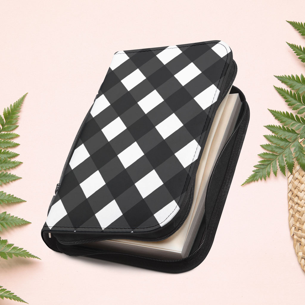 Black Gingham Book Cover