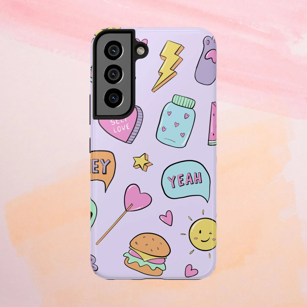 Kawaii Cute Collection Phone Case (Apple & Android) - Pink Sweetheart