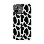 Spotted Animal Print Phone Case (Apple & Android) - Pink Sweetheart