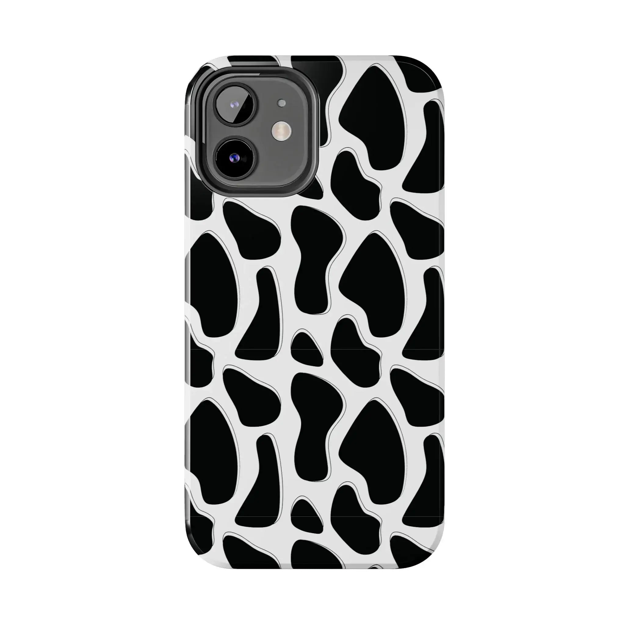 Spotted Animal Print Phone Case (Apple & Android) - Pink Sweetheart