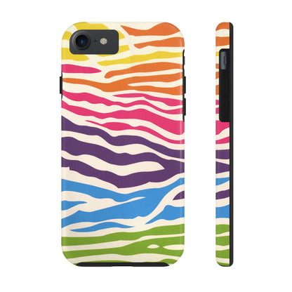 Rainbow Zebra Phone Case