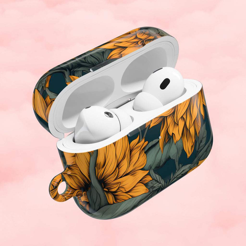 Vintage Sunflower AirPod Case