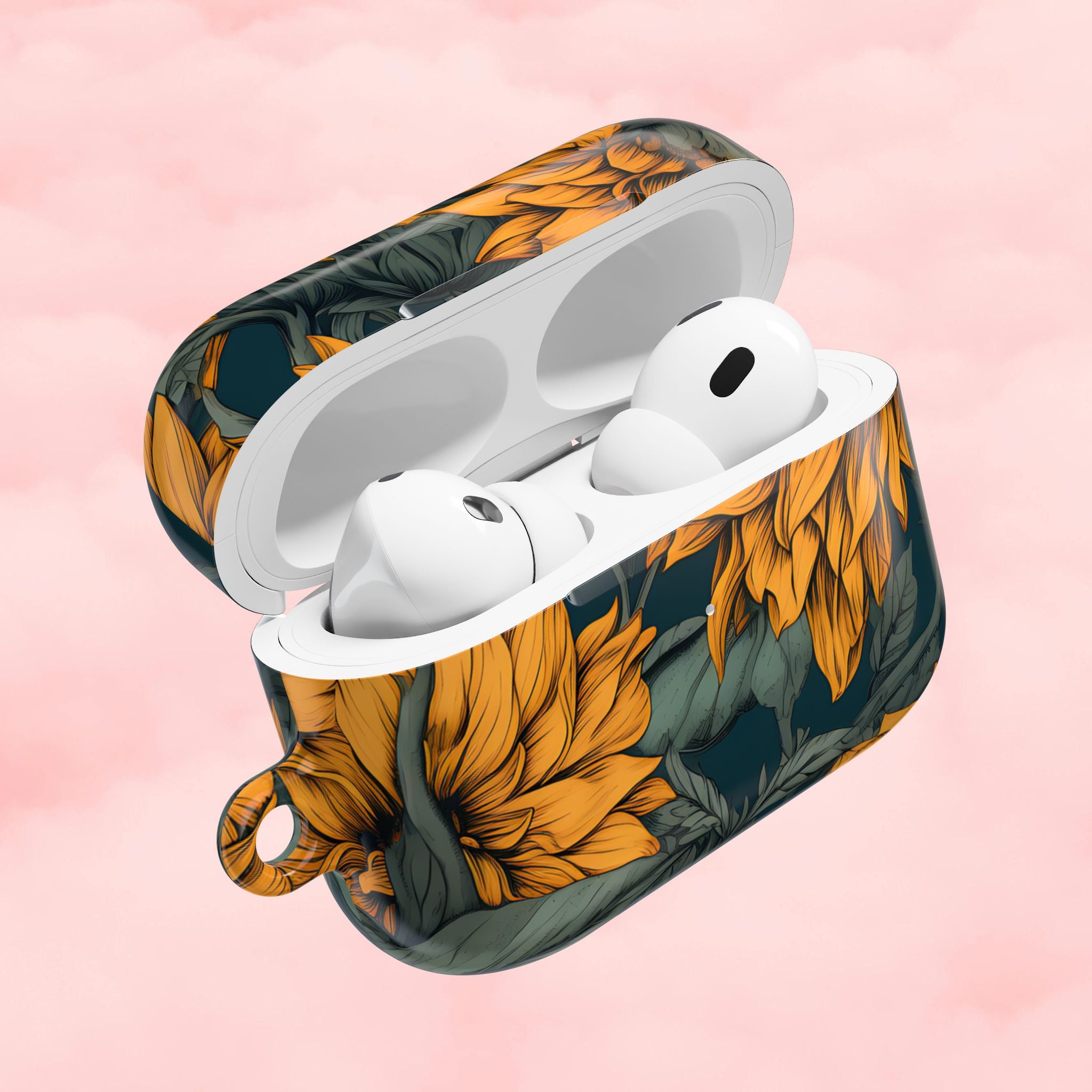 Vintage Sunflower AirPod Case