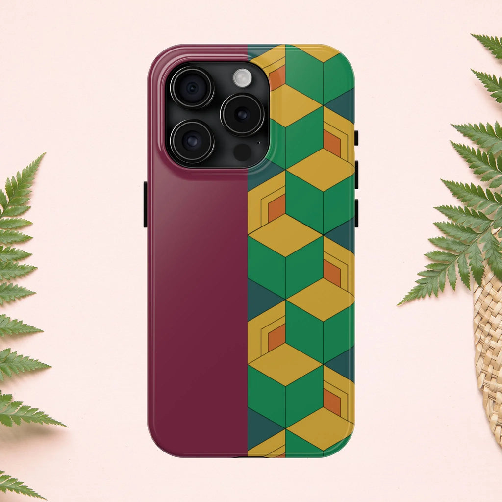 Brotherly Split Kimono Tough Phone Case (Apple & Android) - Pink Sweetheart