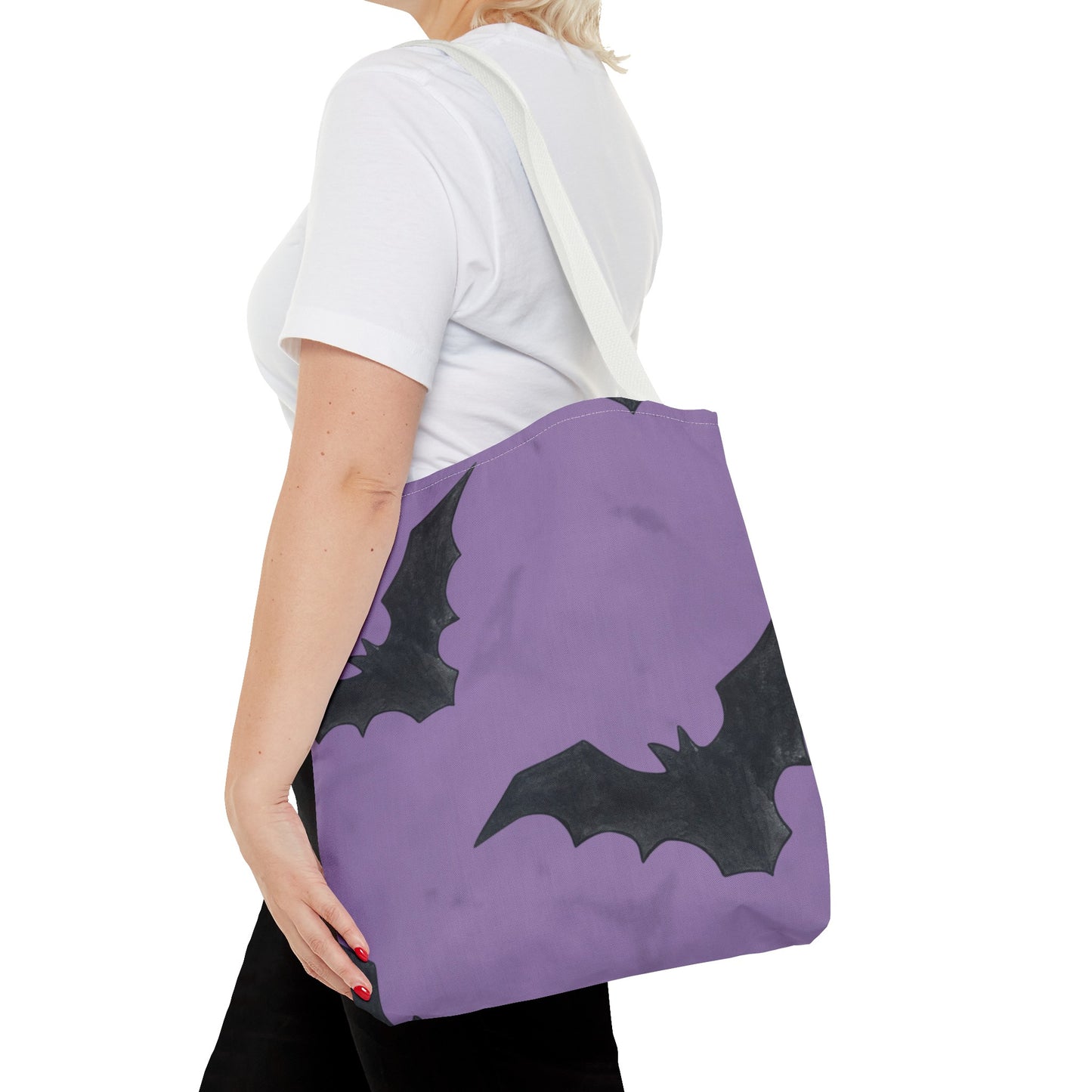 Black Bats at Midnight Tote Bag