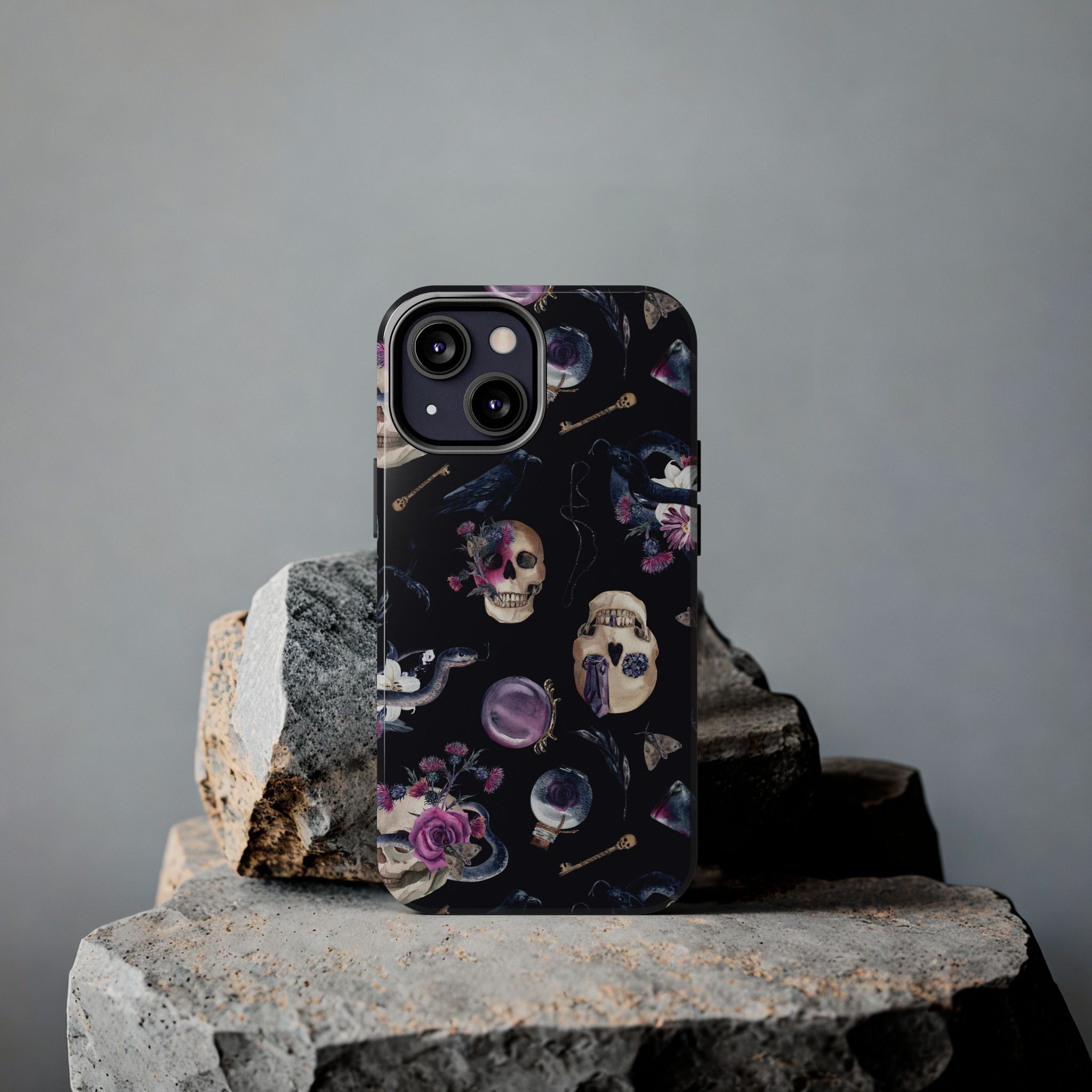 Gothic Witch Spells Phone Case (Apple & Android)