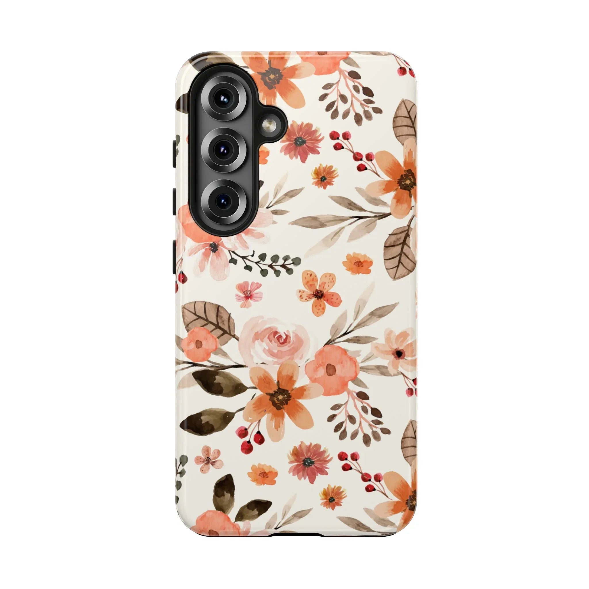 Timeless Vintage Florals Phone Case (Apple & Android) - Pink Sweetheart