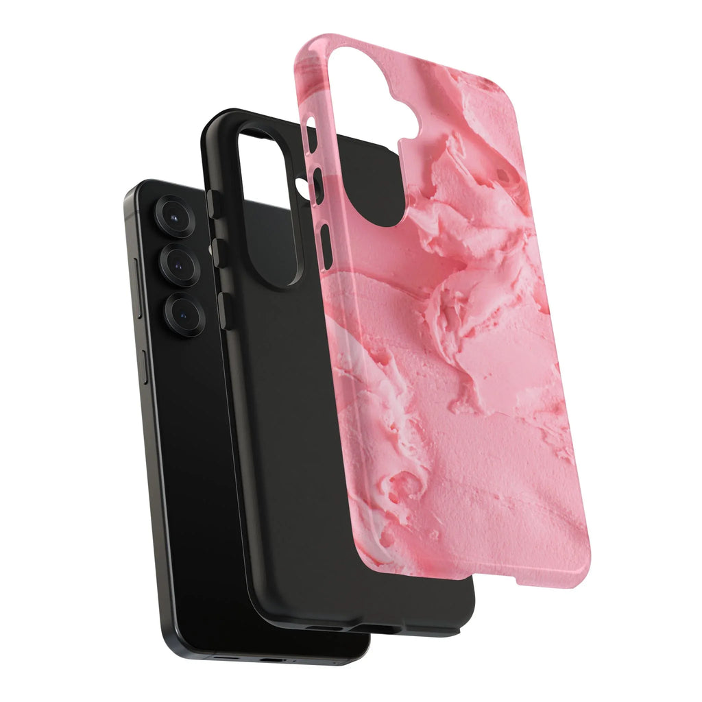 Yummy Pink Frosting Phone Case (Apple & Android) - Pink Sweetheart