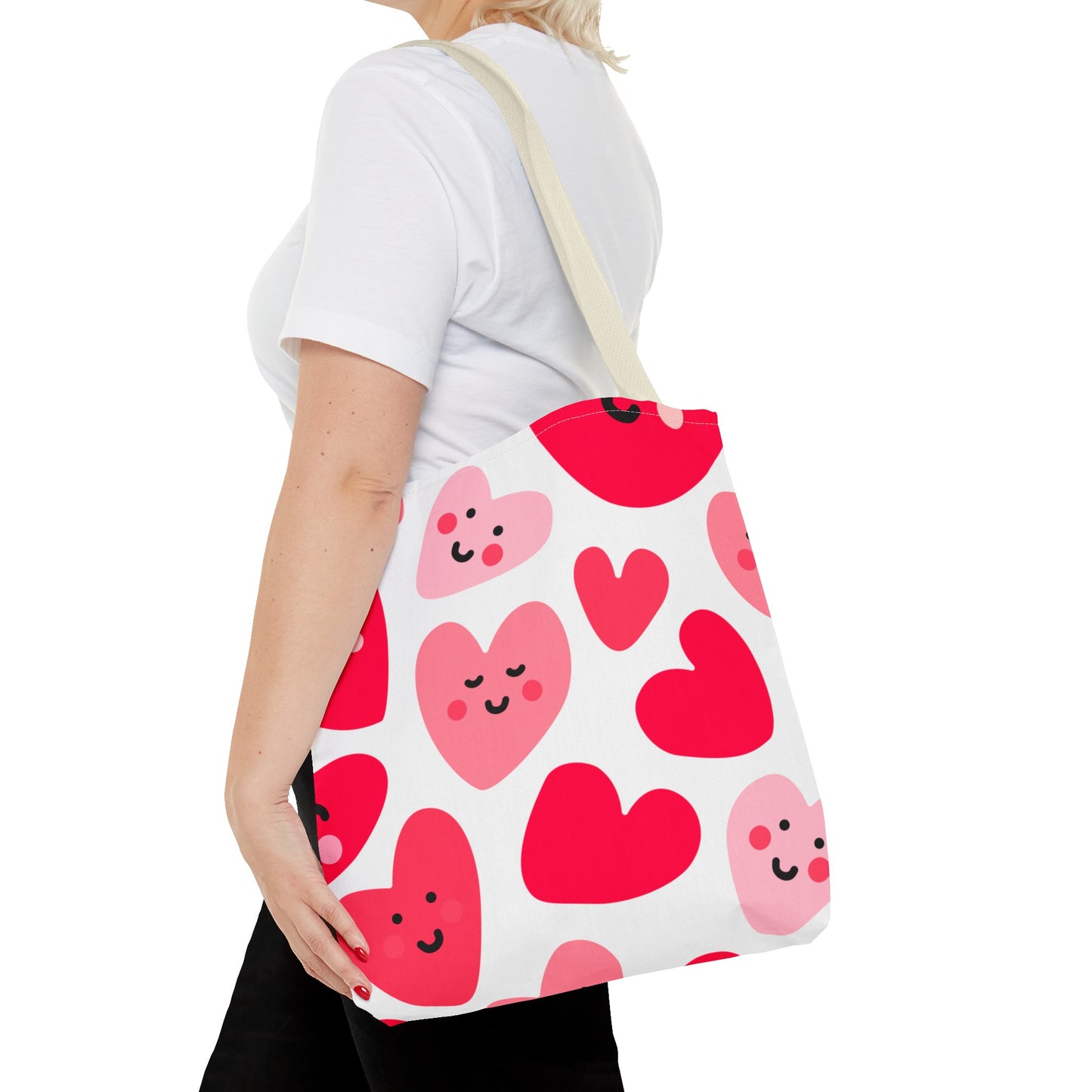 Happy Little Hearts Tote Bag