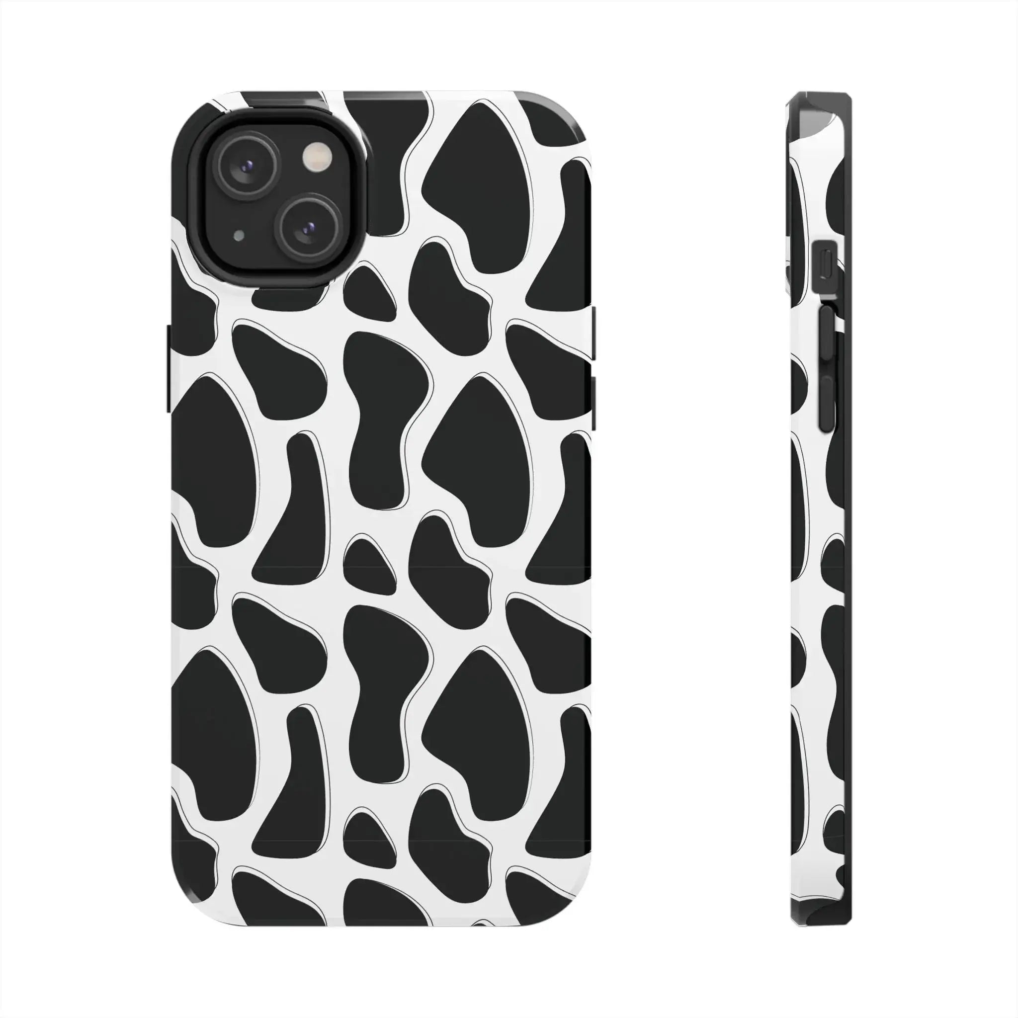 Spotted Animal Print Phone Case (Apple & Android) - Pink Sweetheart