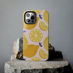 Sour Lemon Drop Phone Case (Apple & Android) - Pink Sweetheart
