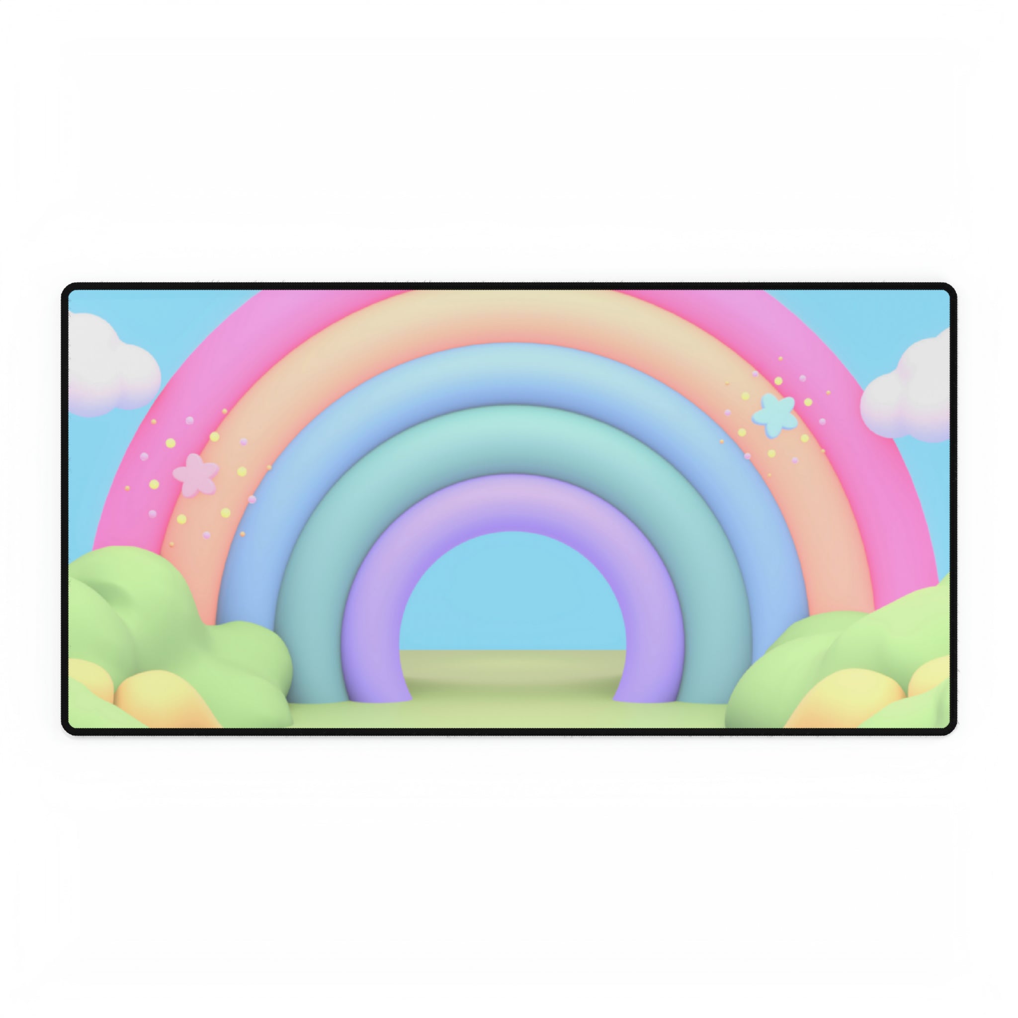 Rainbowtastic Garden Desk Mat