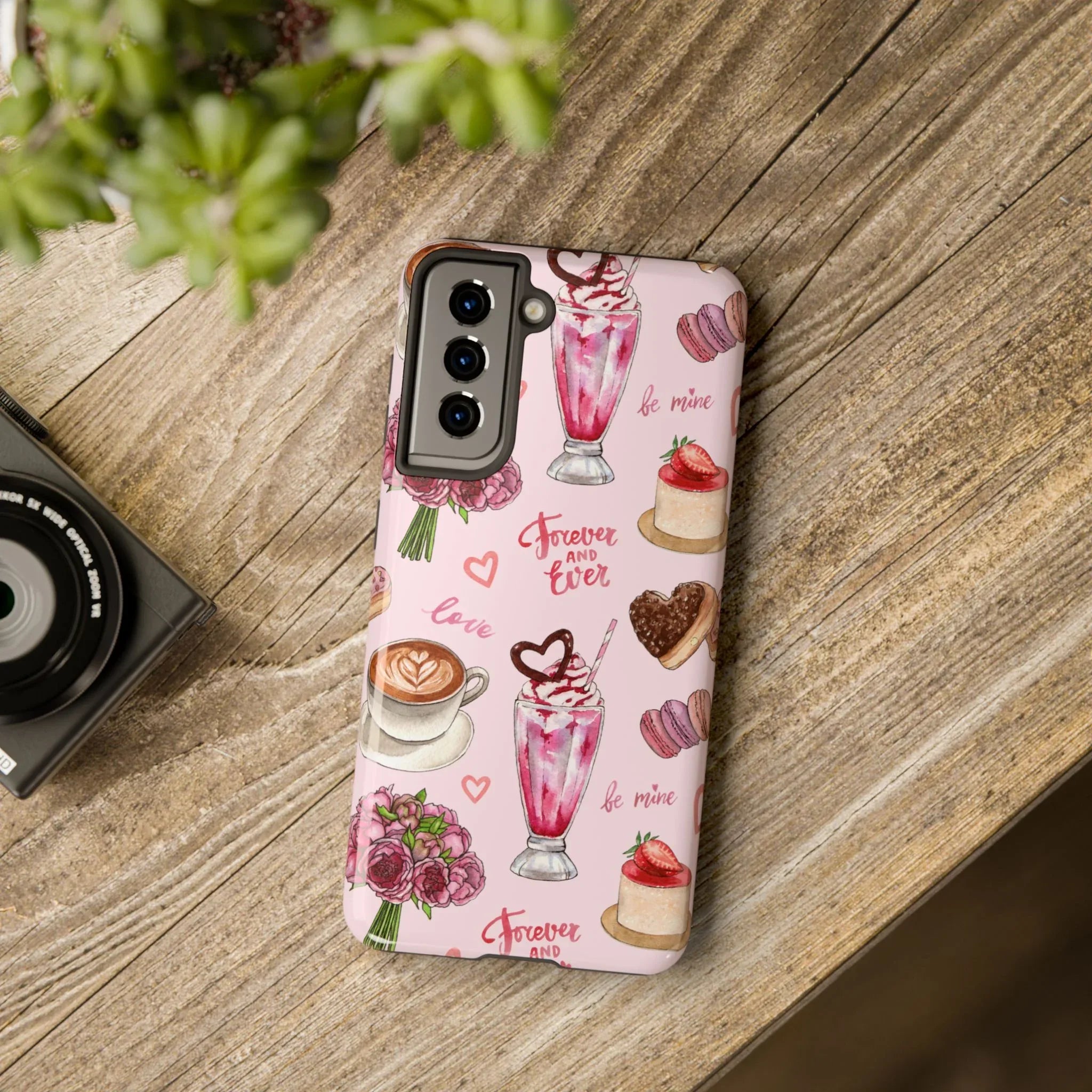 Be Mines Forever Phone Case (Apple & Android) - Pink Sweetheart