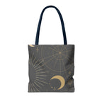 Sun & Moon Abstract Tote Bag