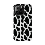 Spotted Animal Print Phone Case (Apple & Android) - Pink Sweetheart