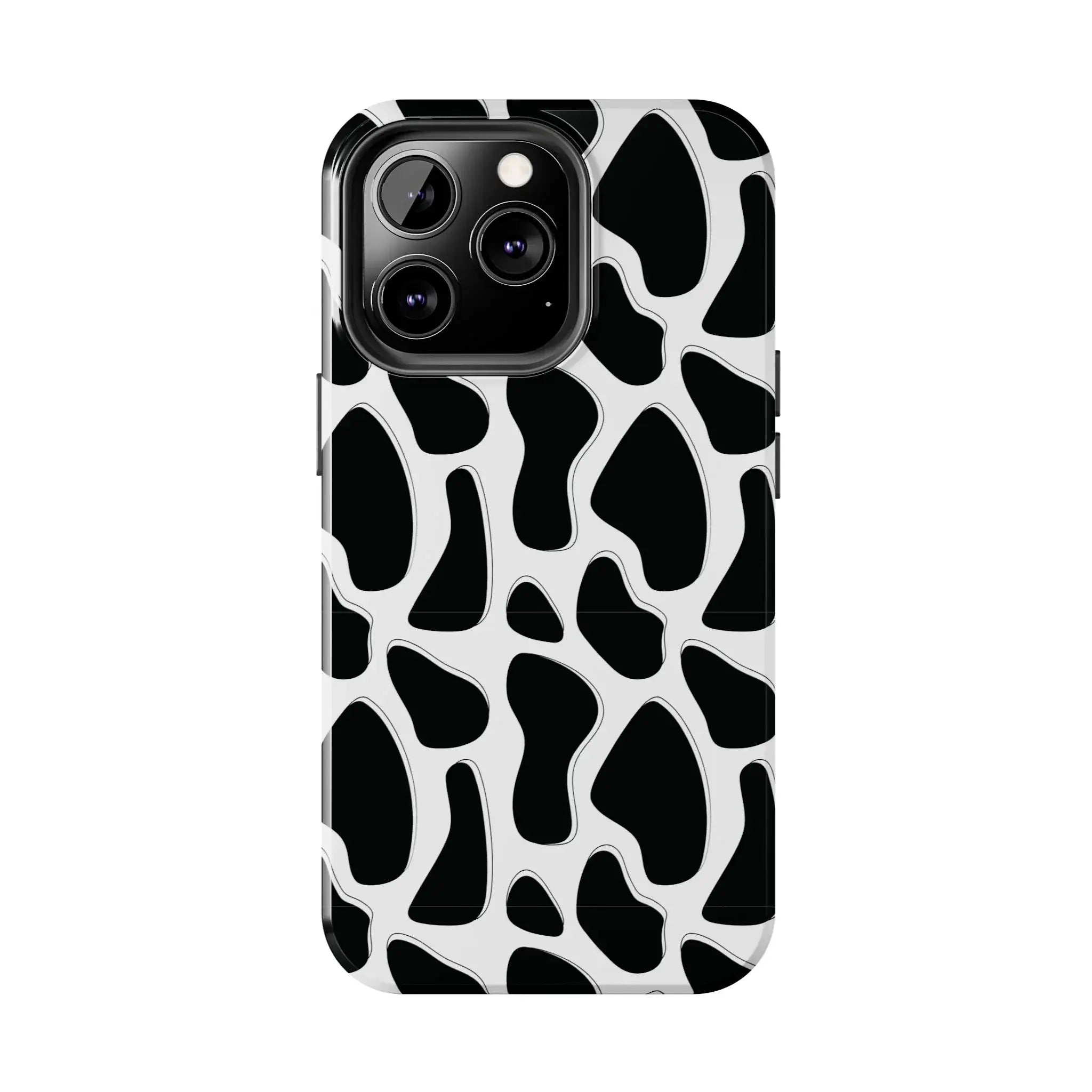 Spotted Animal Print Phone Case (Apple & Android) - Pink Sweetheart