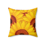 Sunflower Dream Square Pillow