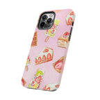 Tasty Pastry Treats Phone Case (Apple & Android) - Pink Sweetheart