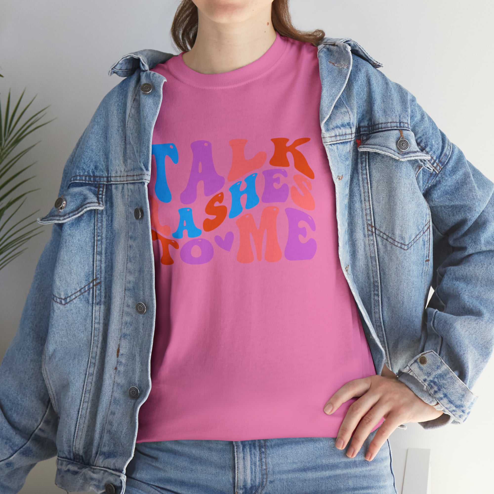 Talk Lashes to Me Cotton Tee