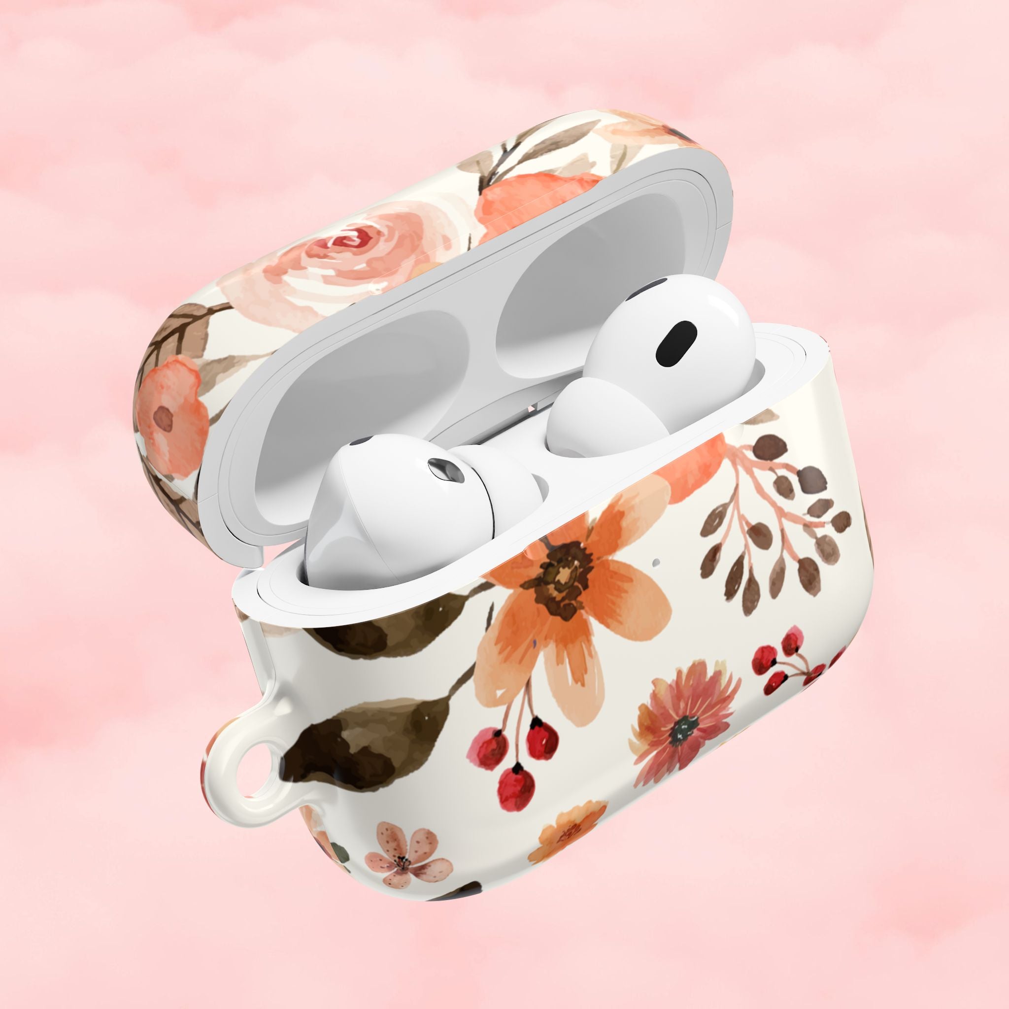 Cozy Fall Floral AirPod Case