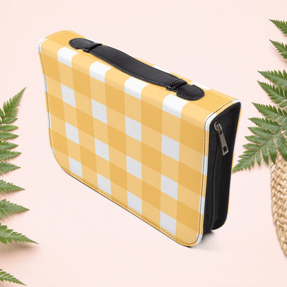 Yellow Sunshine Gingham Book Cover