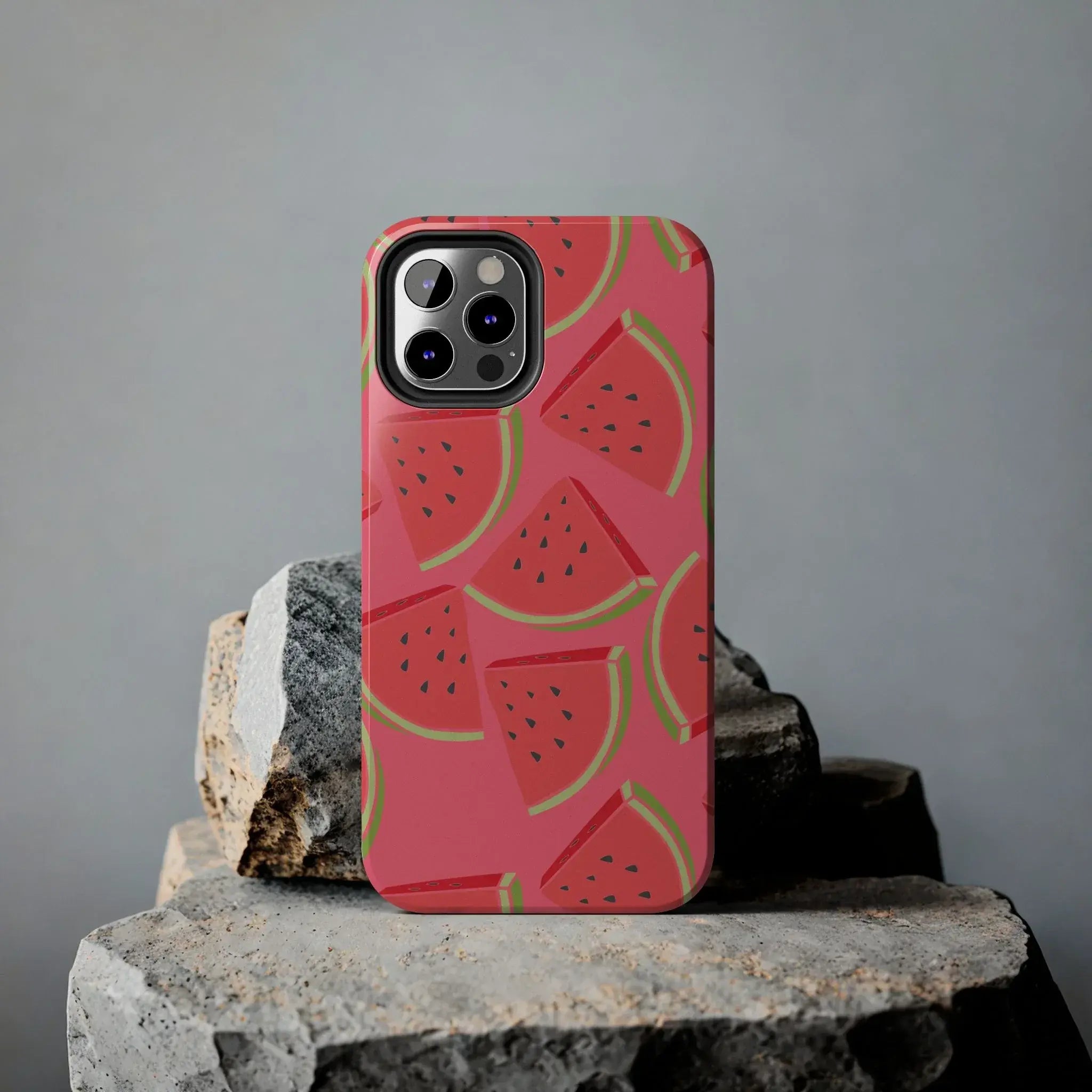 Watermelon Slices Phone Case (Apple & Android) - Pink Sweetheart