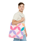 Pastel Geometric Tote Bag