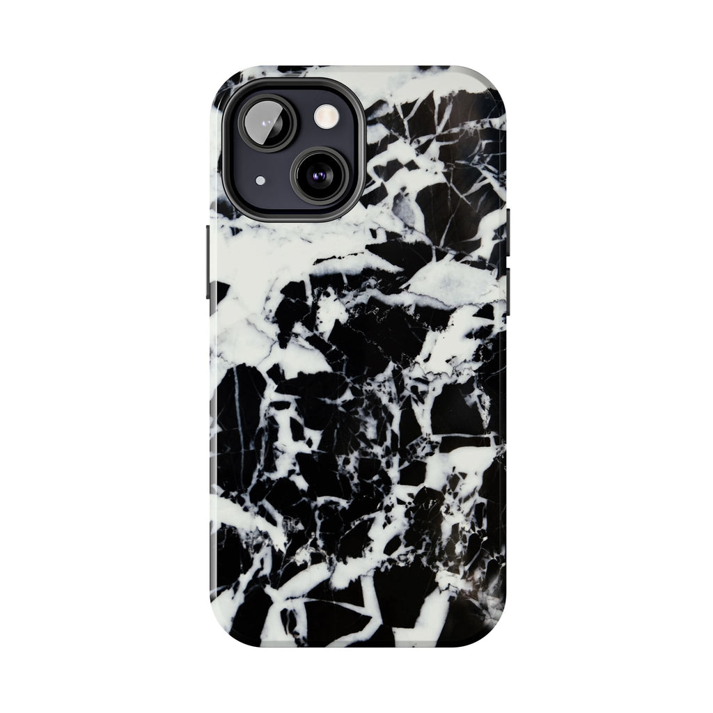 Black & White Shattered Phone Case (Apple & Android)