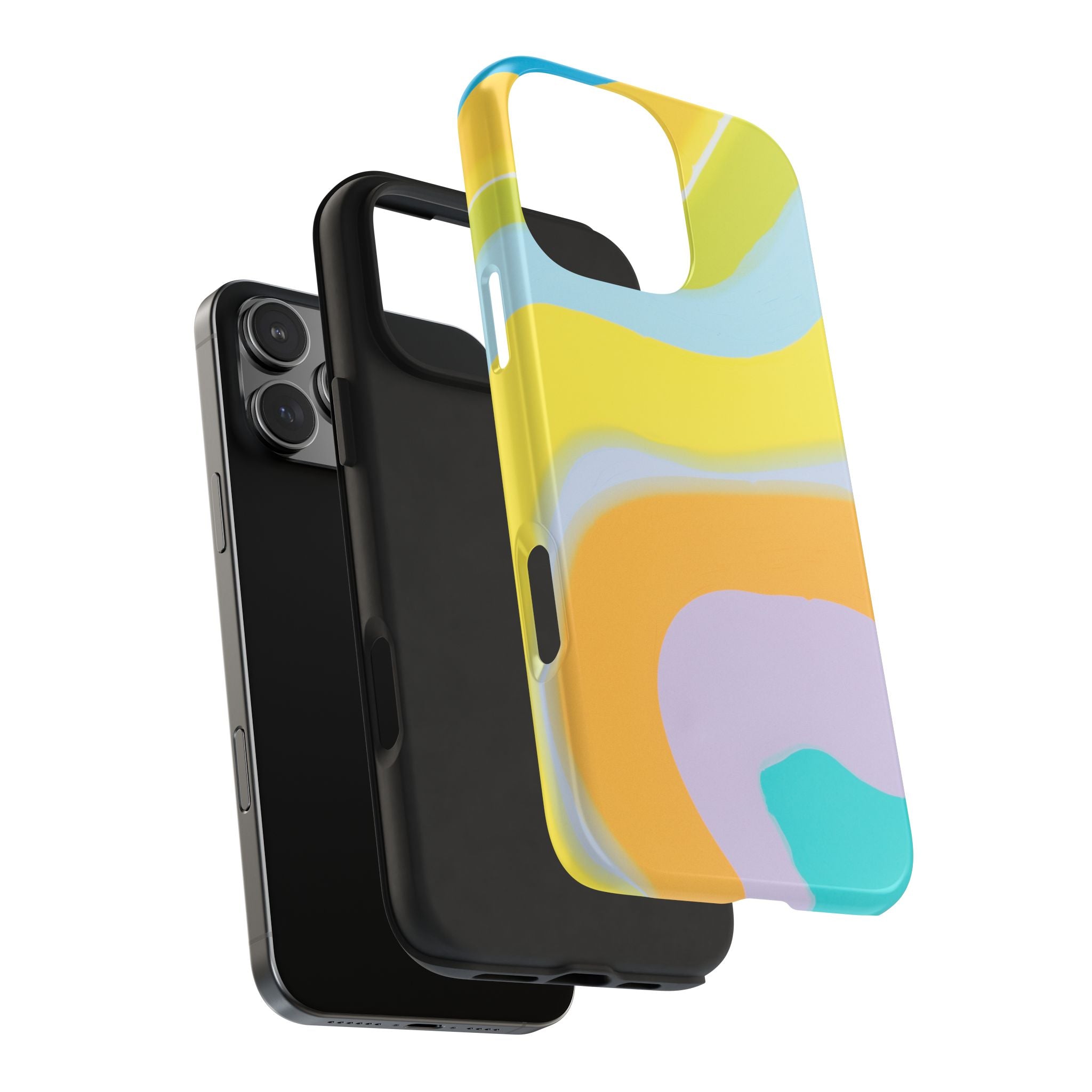 Colorful Pastel Marble Pattern Phone Case (Apple & Android)