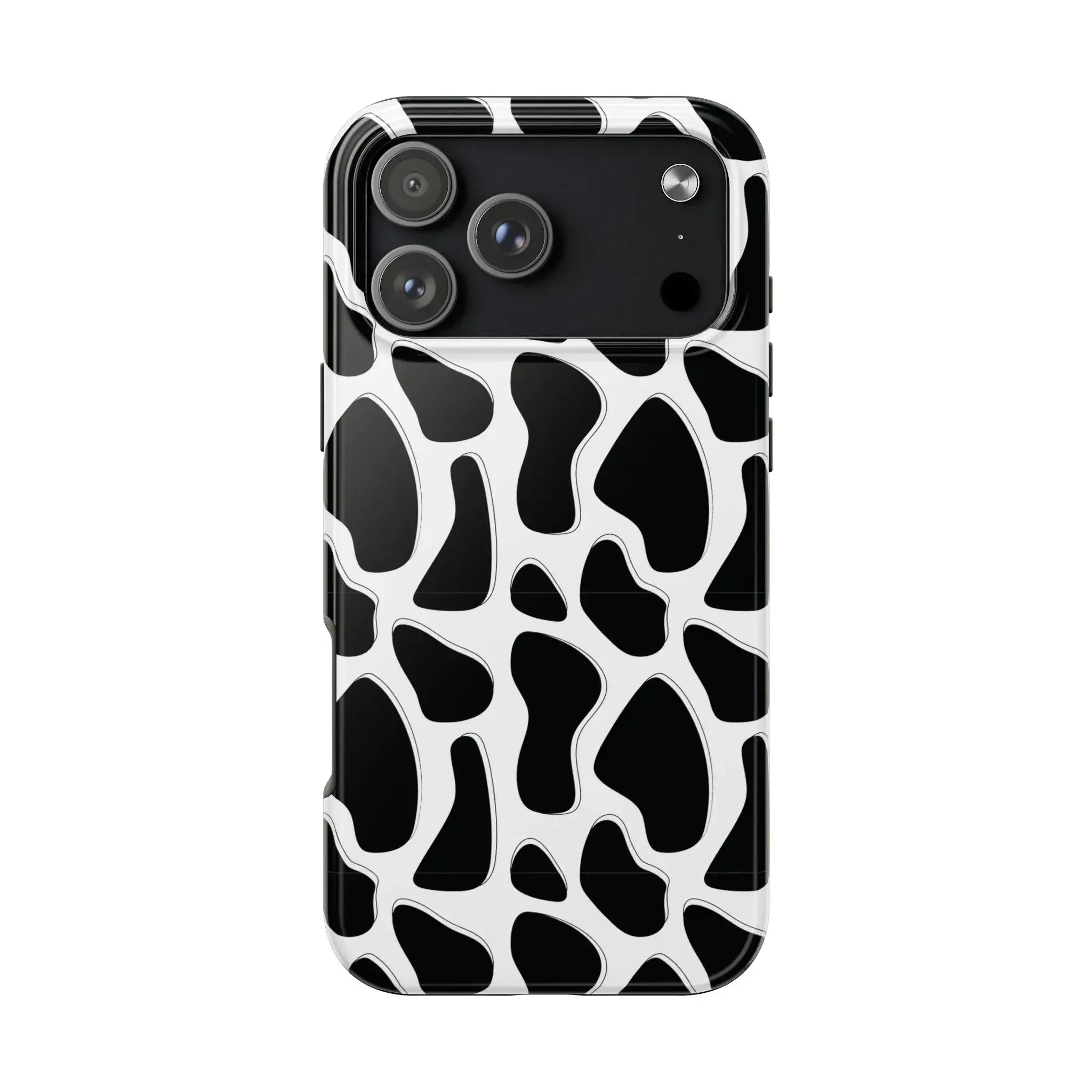 Spotted Animal Print Phone Case (Apple & Android) - Pink Sweetheart
