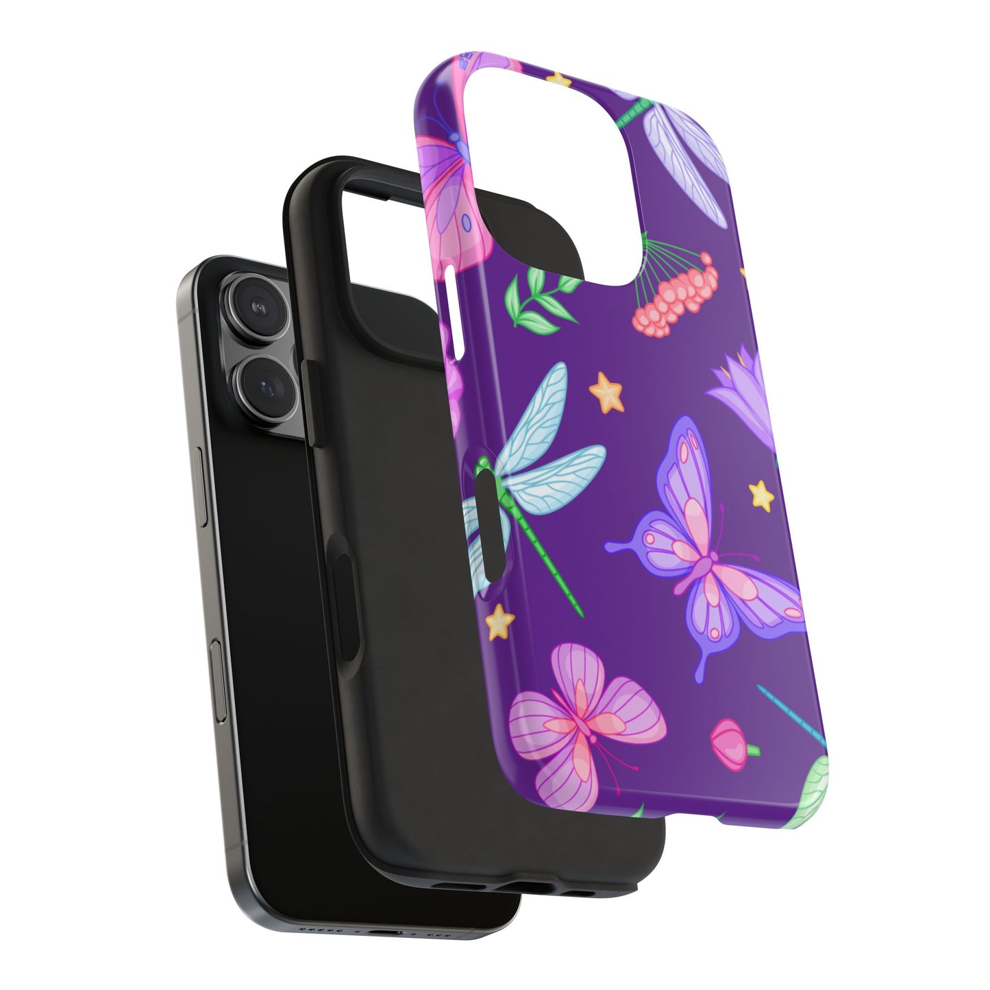 Purple Majestic Butterfly Phone Case