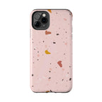 Pink Terrazzo Phone Case (Apple & Android) - Pink Sweetheart