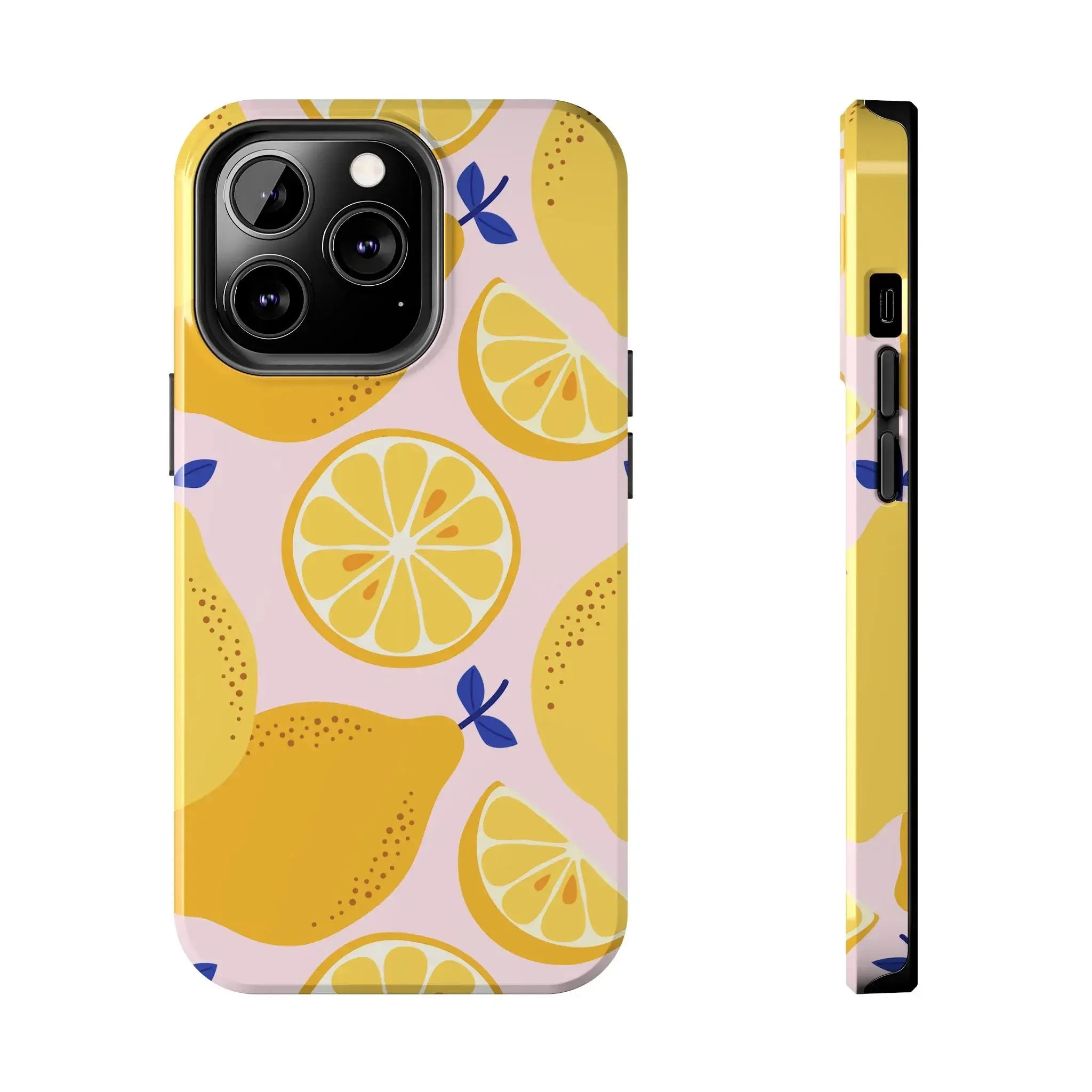 Sour Lemon Drop Phone Case (Apple & Android) - Pink Sweetheart