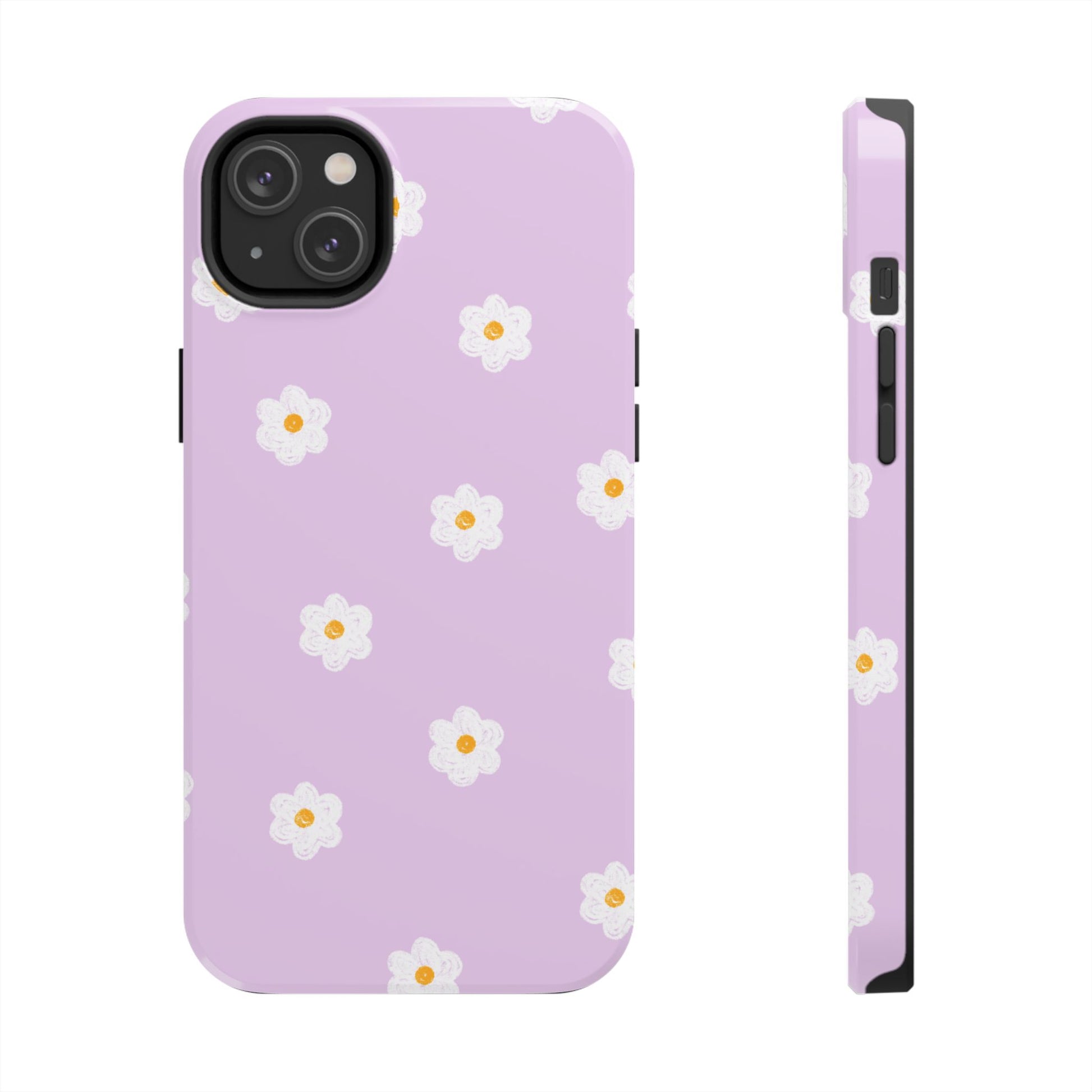Purple and Mini Flowers Phone Case (Apple & Android)