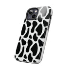 Spotted Animal Print Phone Case (Apple & Android) - Pink Sweetheart