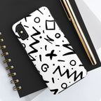 Abstract Memphis Pattern Phone Case (Apple & Android)