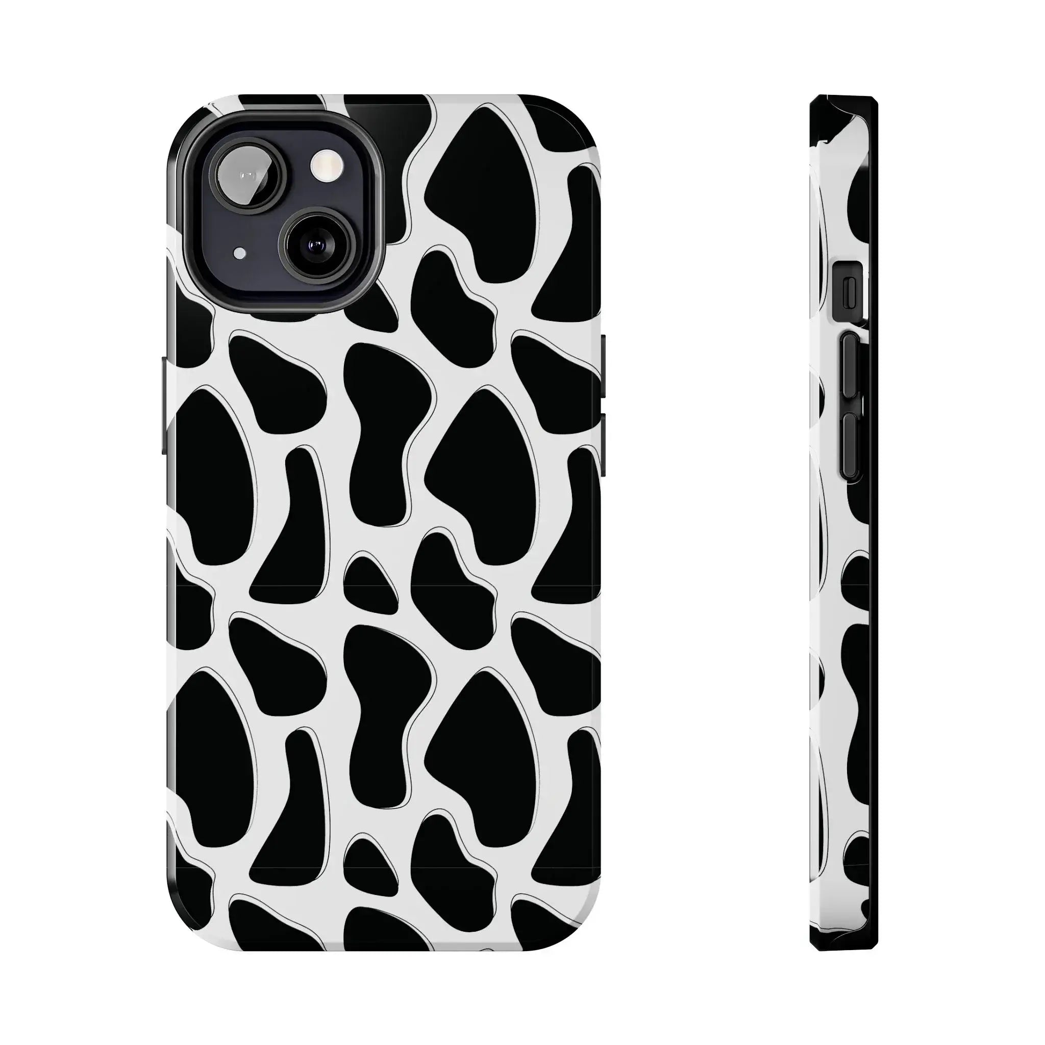 Spotted Animal Print Phone Case (Apple & Android) - Pink Sweetheart