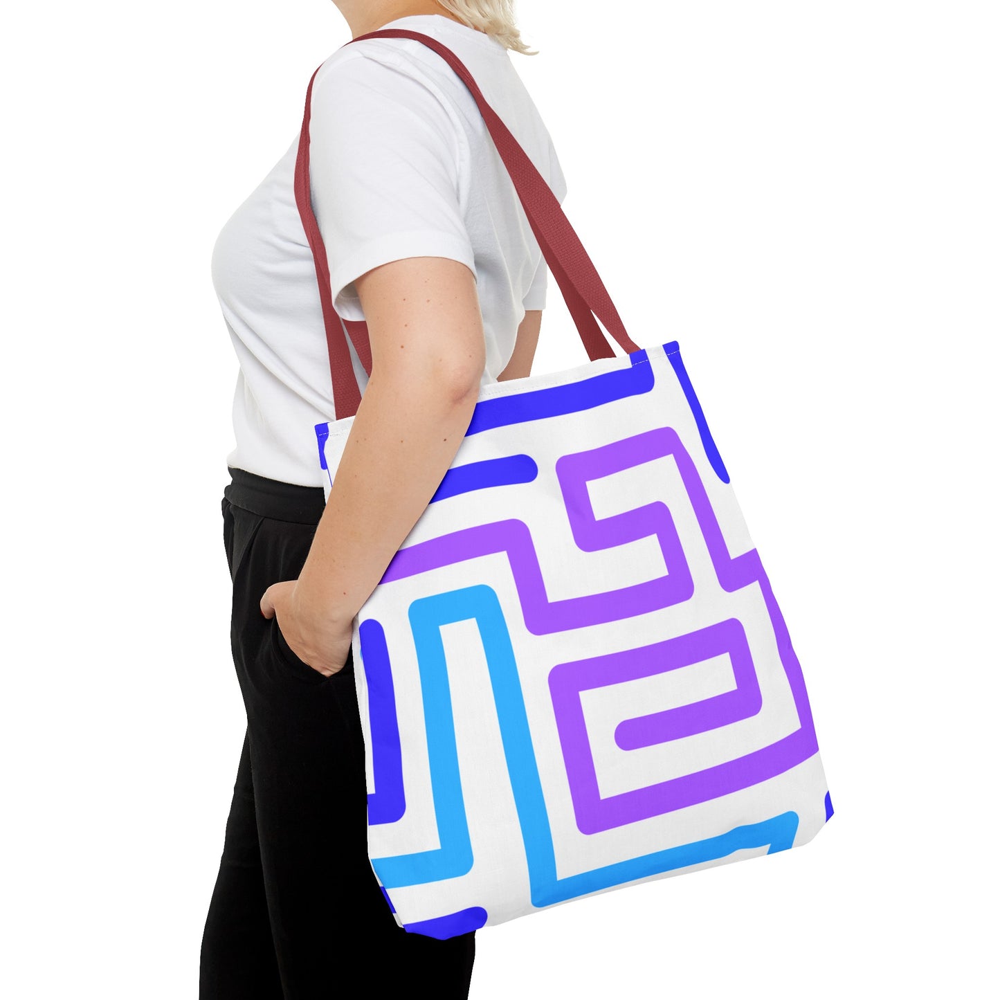 Endless Maze Tote Bag