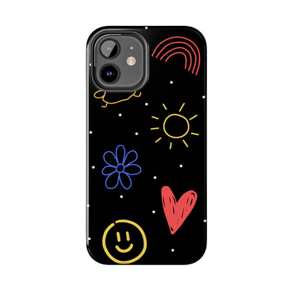 Draw Scribble Doodle Phone Case